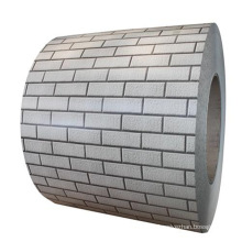 Brick pattern coated steel PPGI PPGL For wall panels and rooing perpainted galvanized/galvalume steel coil